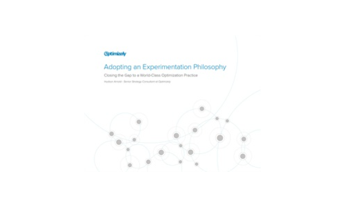 Adopting an Experimentation Philosophy