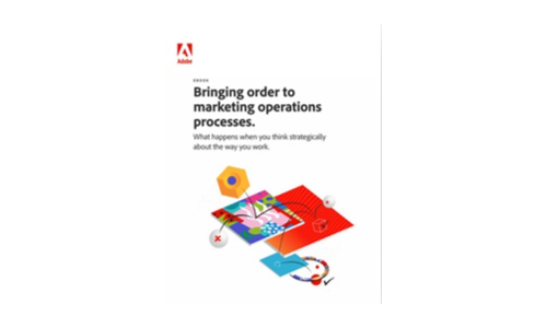 Bringing order to marketing operations processes