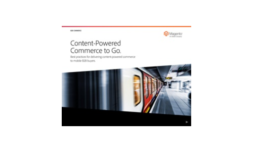 Content-Powered Commerce to Go