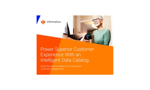 Power Superior Customer Experience with an Intelligent Data Catalog