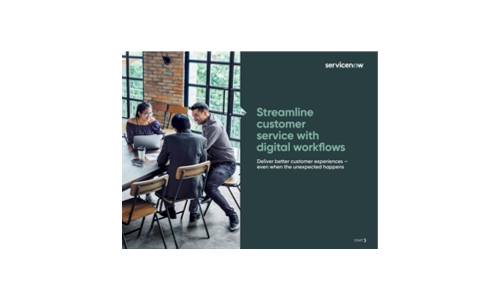 Streamline customer service with digital workflows
