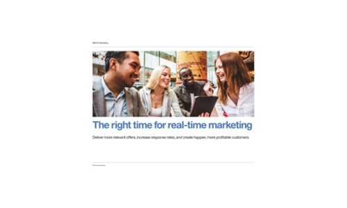 The right time for real-time marketing